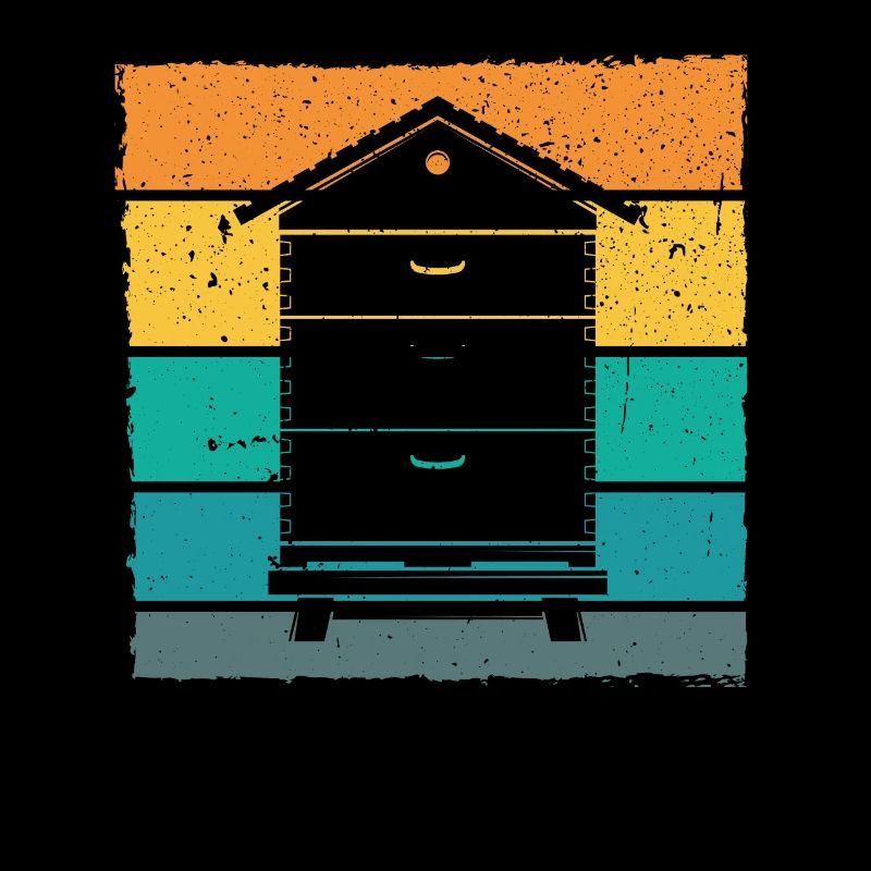 Beekeeper Beehive Retro