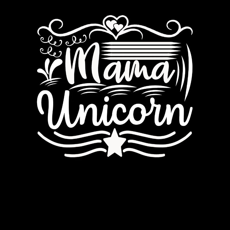 Mama Einhorn Licorne