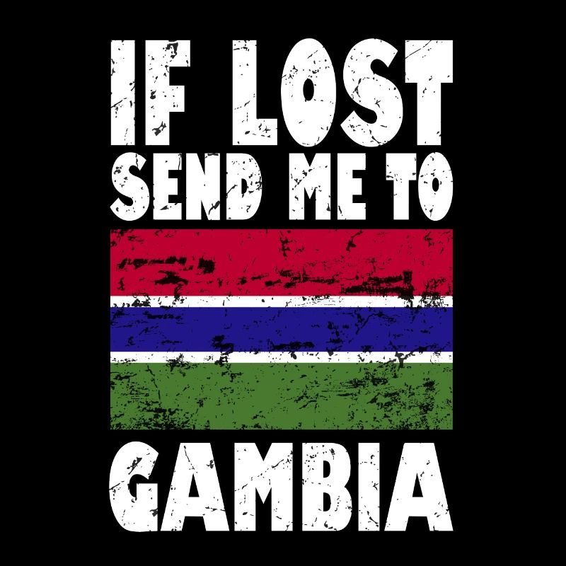 Gambia Flagge Spruch