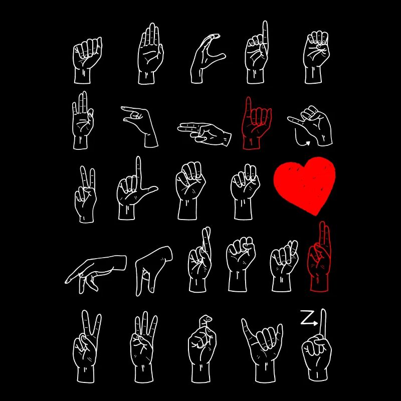 ASL Alphabet Teacher American Sing Language ASL
