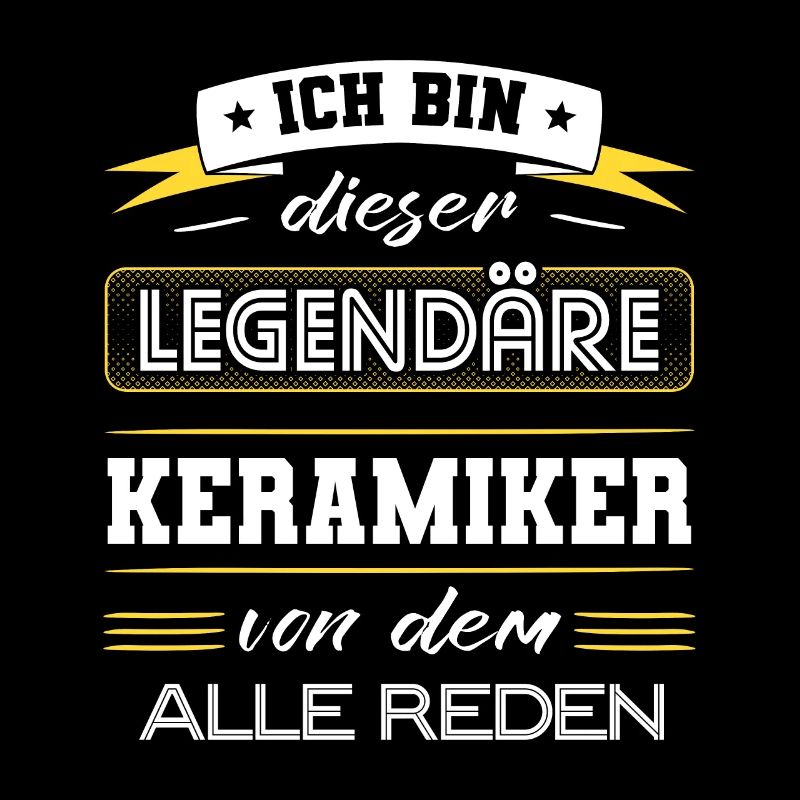 Ich Bin Dieser Legendäre Keramiker Geschenk