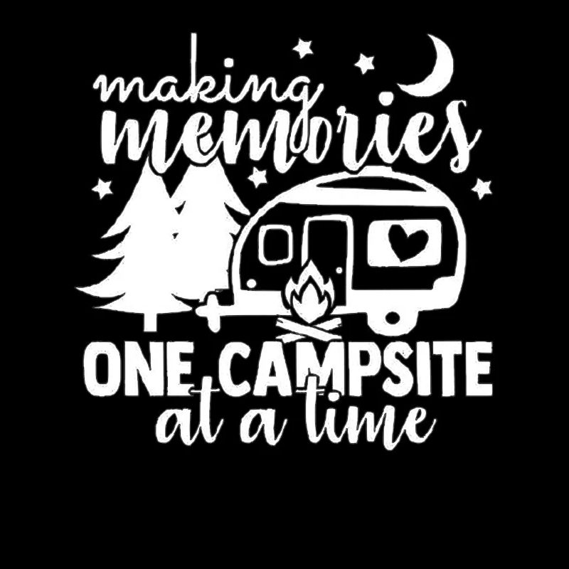 Camping Erinnerungen Wandershirt