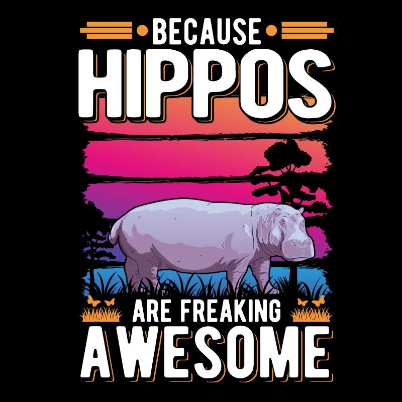 Nilpferd Geschenk Hippo Flusspferd