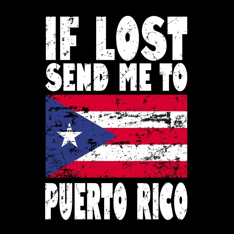 PUERTO RICO Drapeau Disant