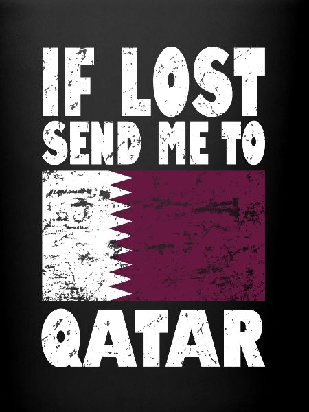 Qatar Flag Slogan