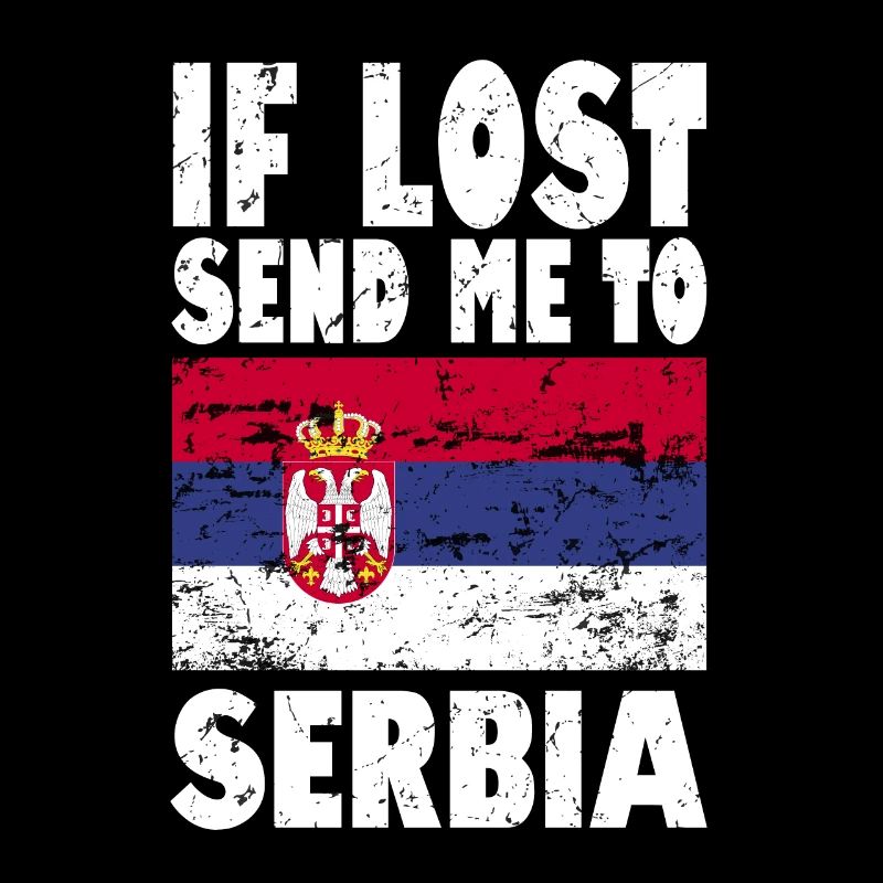 Serbia Flag Slogan