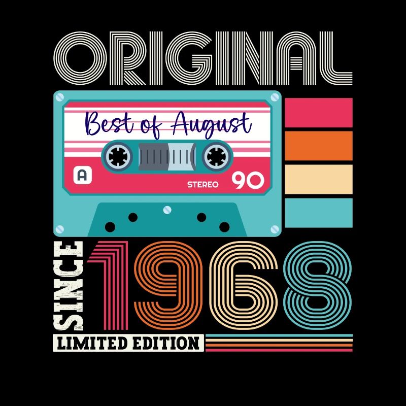 Original August 1968 54th Birthday Gift Retro