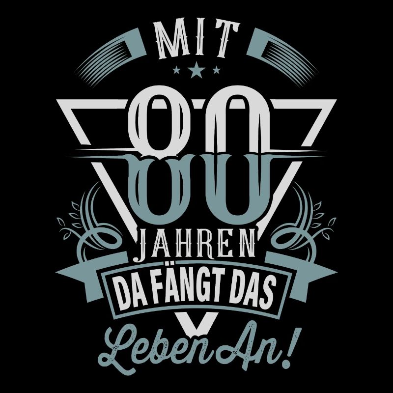 80. Geburtstag Da Fängt Das Leben An