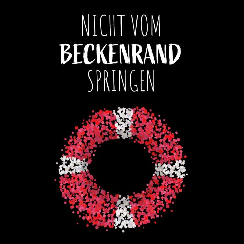 Nicht vom Beckenrand springen Schwimmbad