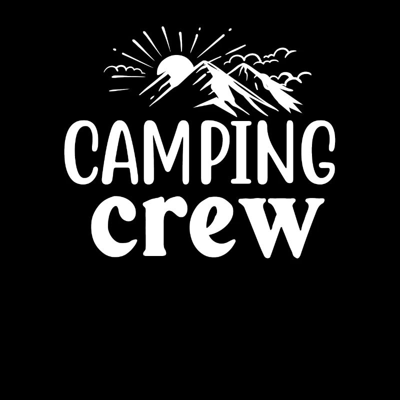 Camping Mannschaft Wandern