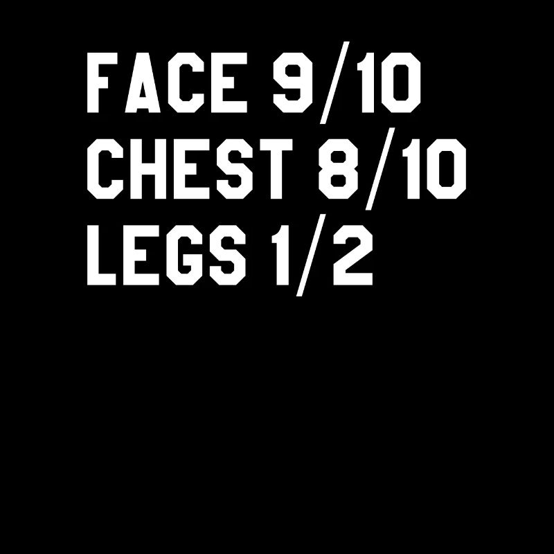 Handicapped Face 9/10 Chest 8/10 Legs 1/2 Amputee