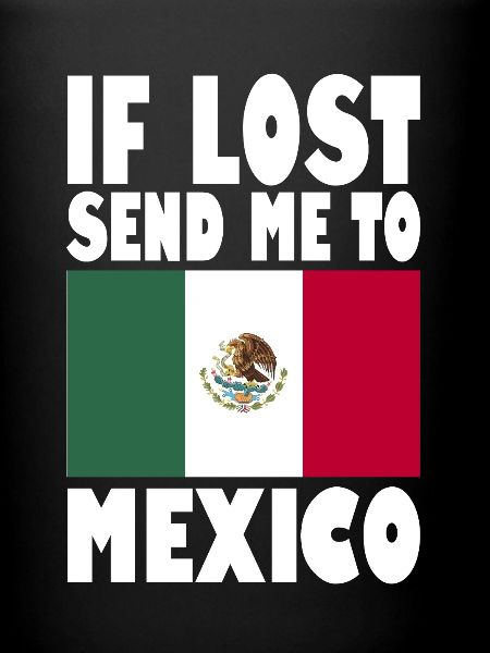 Mexiko Flagge Spruch