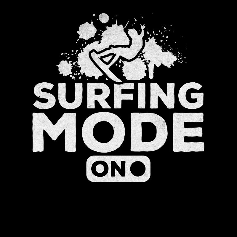Mode surf surfeur d’eau sur surfeur de planche de surf