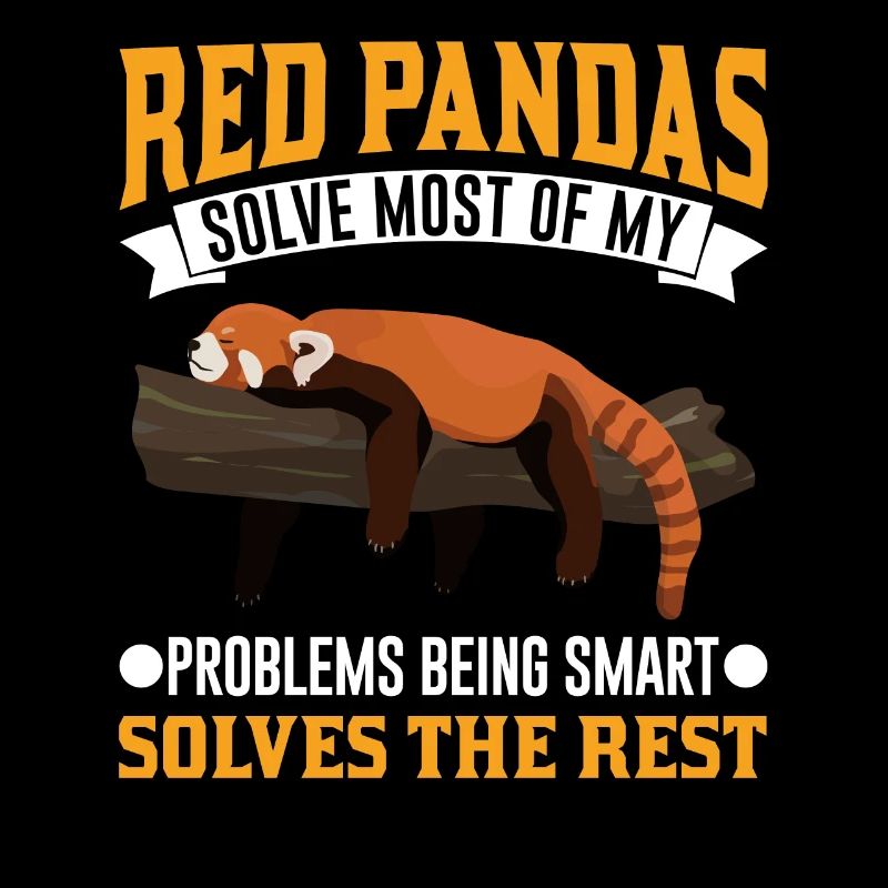 Panda Rouge Cadeau Chat Ours Panda Rouge