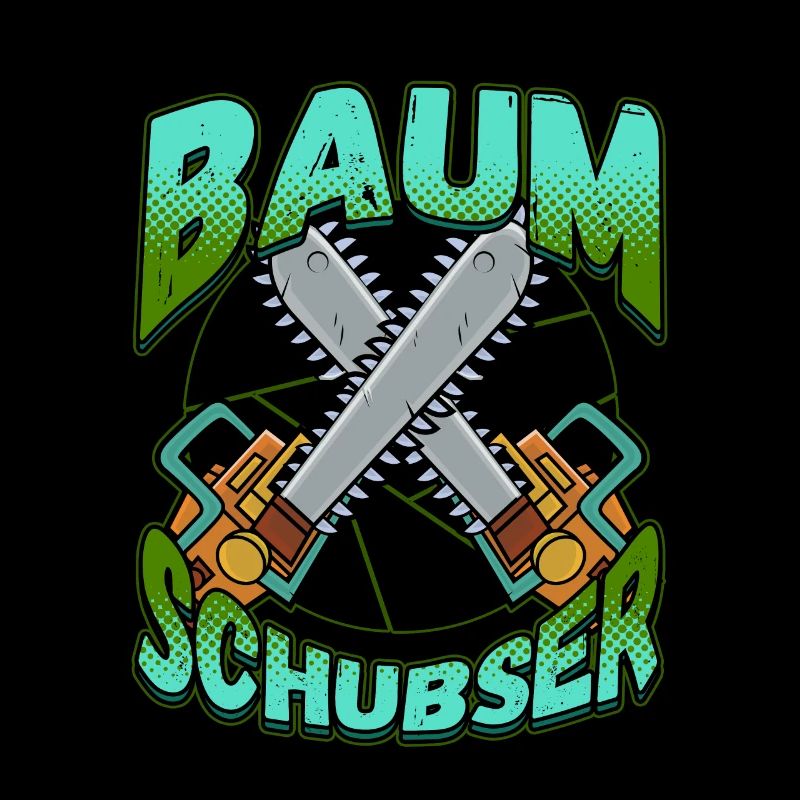 Baumschubser Forstwirt Geschenk Holzfäller