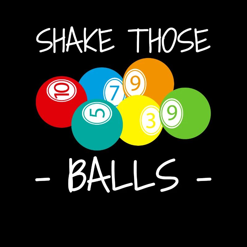 Secouez ces boules Bingo Player Shirt Cadeau