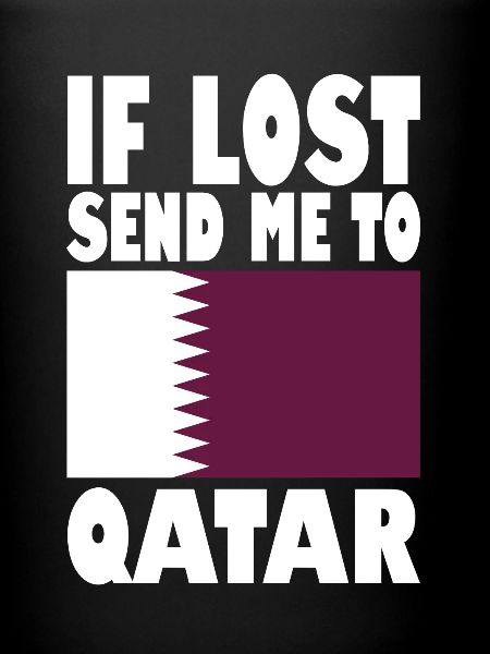 Qatar Flag Slogan