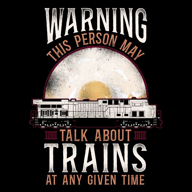 Freight Diesel Train Driver