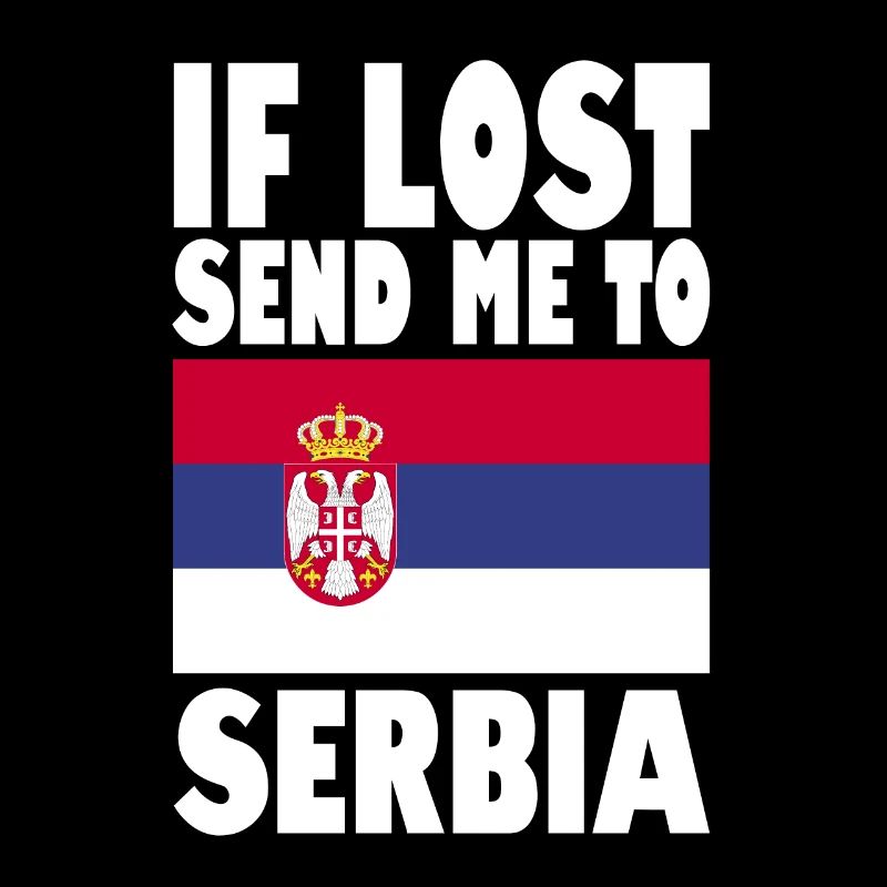 Serbia Flag Slogan