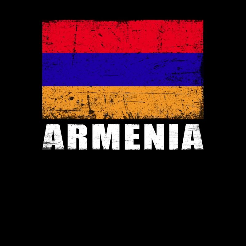 Drapeau de l’Arménie Grunge Drapeau de l’Arménie