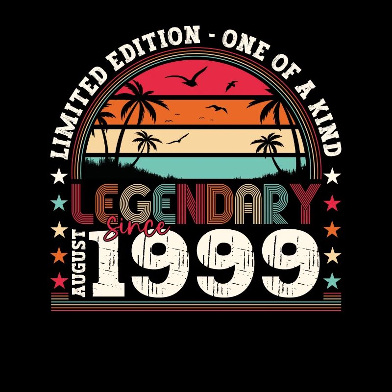 Legendary August 1999 24th Birthday Gift Fun