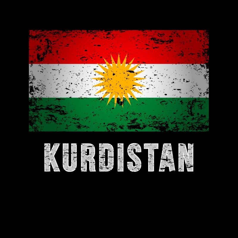 Drapeau kurde Kurdistan