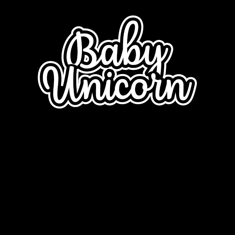 Bébé Einhorn Licorne