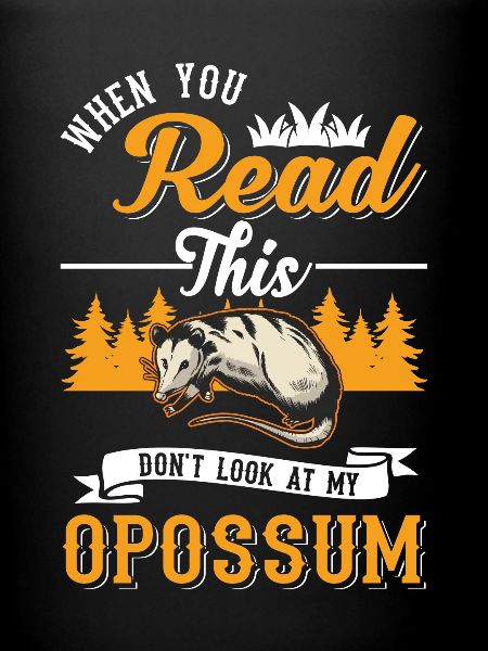 Opossum Geschenk Possum Beutelratte
