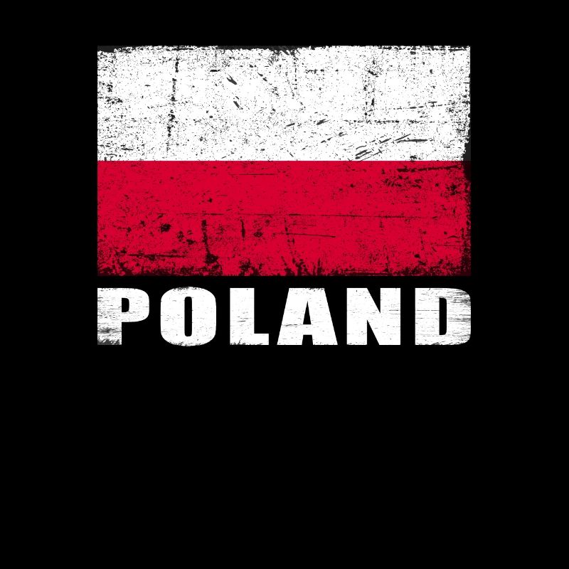 Pologne Drapeau Grunge Pologne Drapeau