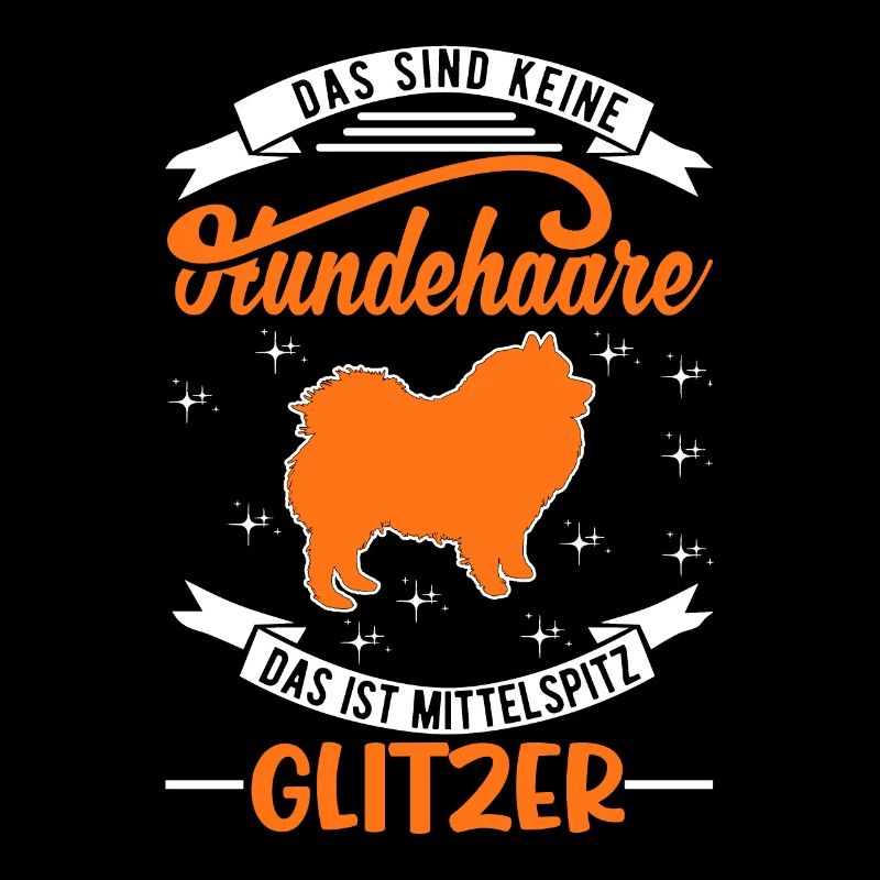 Mittelspitz Glitzer