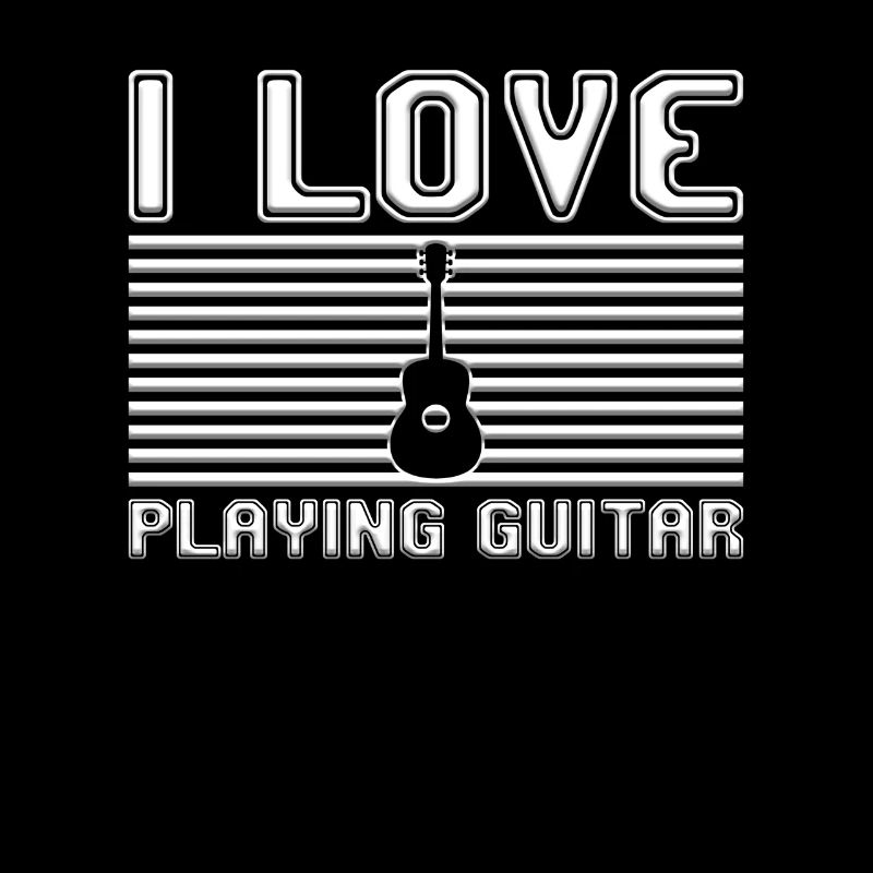 I love playing guitar