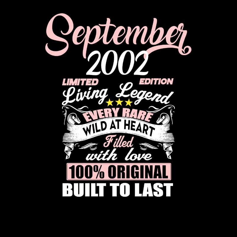 September 2002 - 20th birthday gift. Awesome.