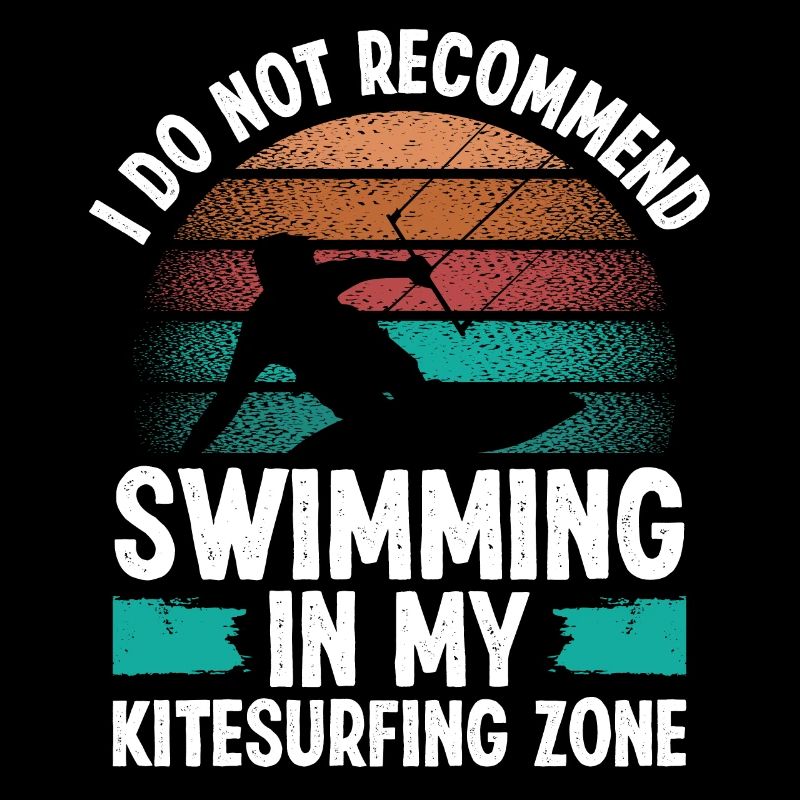 Kitesurf Humour Je ne recommande pas Kiteboarder