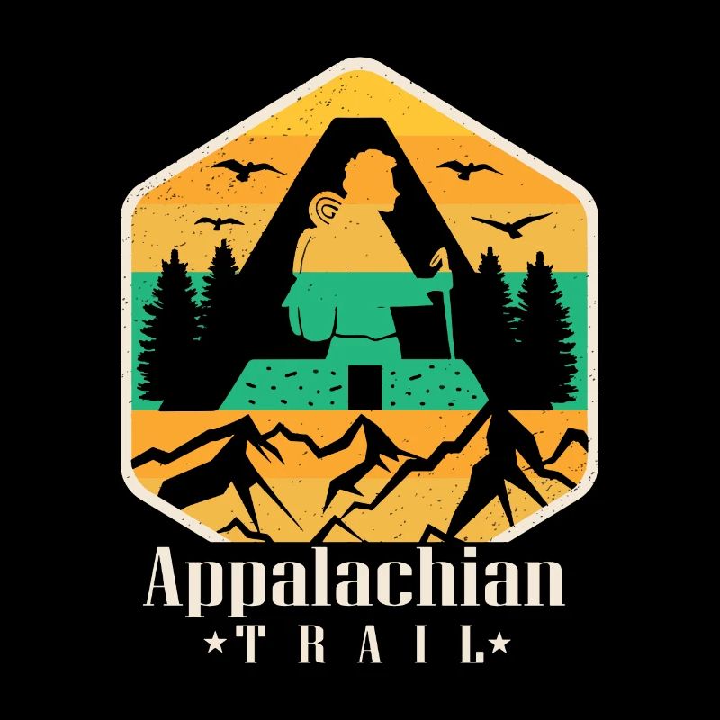 Bergkette Wanderweg Appalachen Souvenir