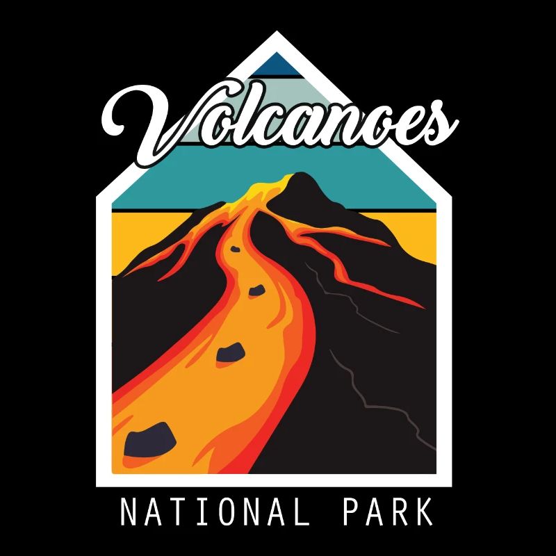 Vulkan Nationalpark Insel Hawaii Vulkan Souvenir