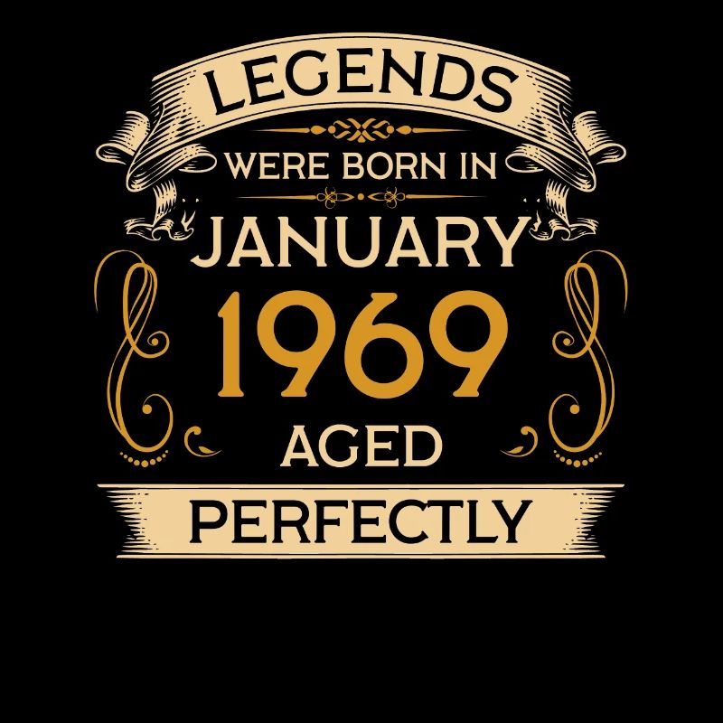 Geburtstag Legends Were Born Ins Januar 1969