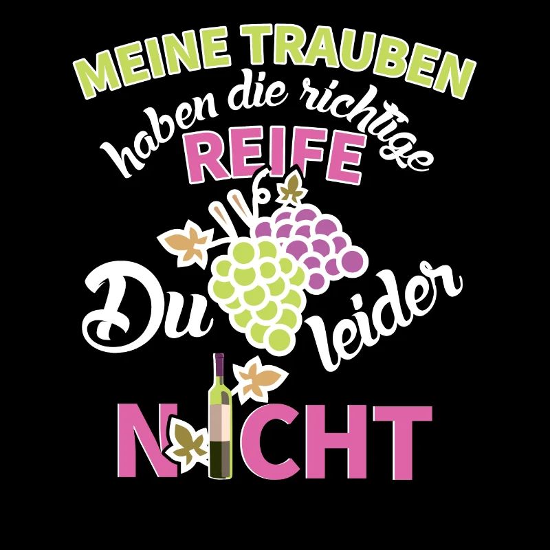 Winzerin Wein Spruch Reife Trauben Weinlese