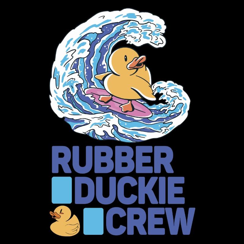 Rubber Duck Rubber Duckie Crew