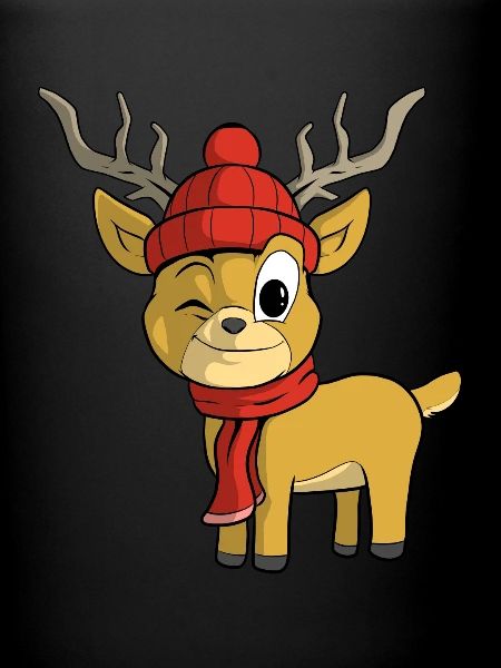Rennes de Noël
