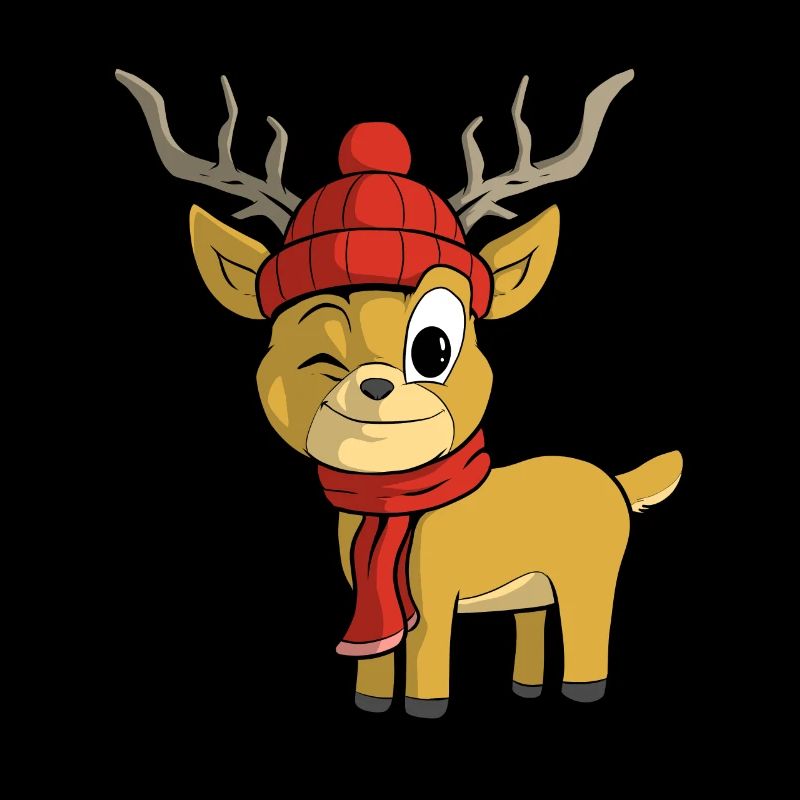 Rennes de Noël