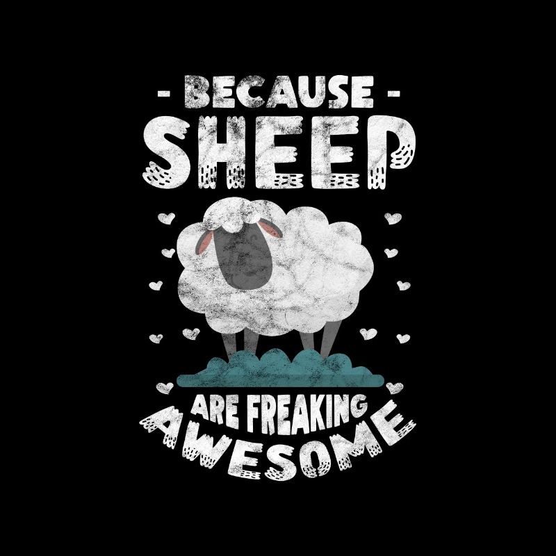 Schaf Schafe Bauernhof Tier Schafbock Geschenk