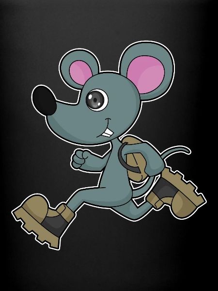 Mouse Jogger Jogging Sport