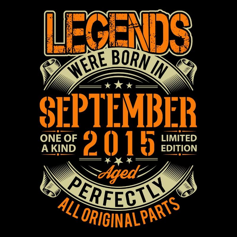 2015 September Geburtstag Legende