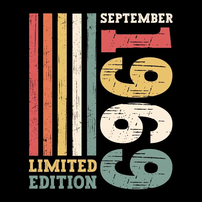 Limited Edition September 1969 53rd birthday