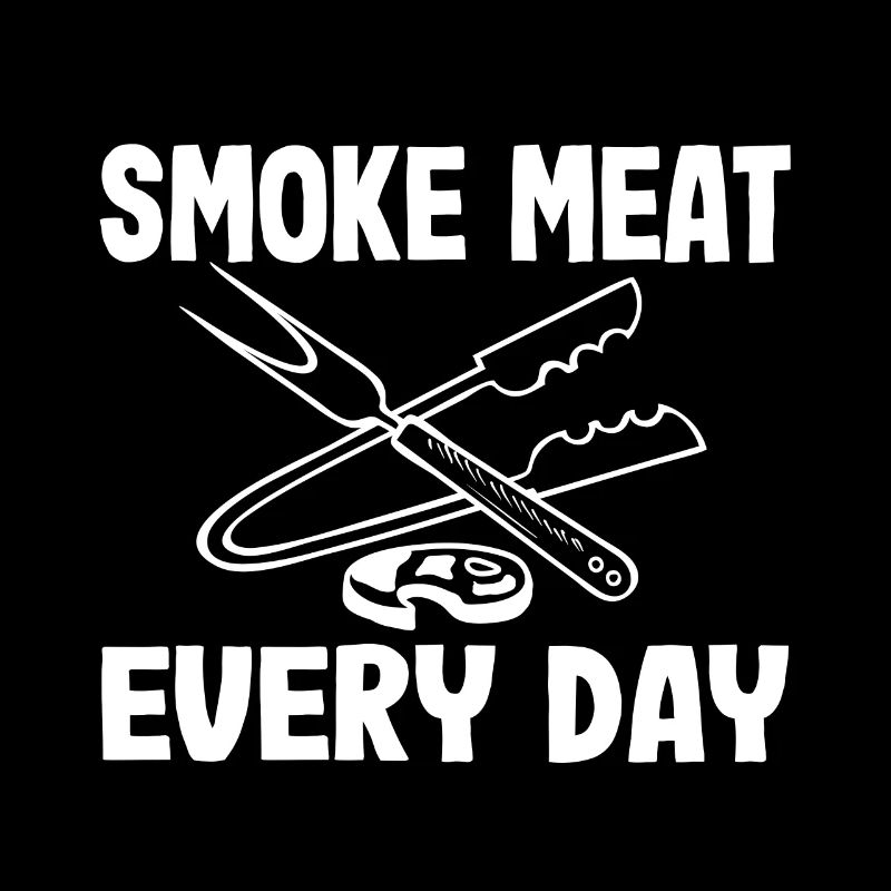 Rauch Fleisch Jeden Tag Lustiger Grill BBQ