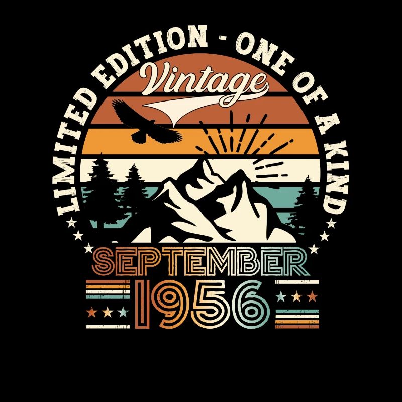 Septembre Né 1956 Cadeau du 66e anniversaire