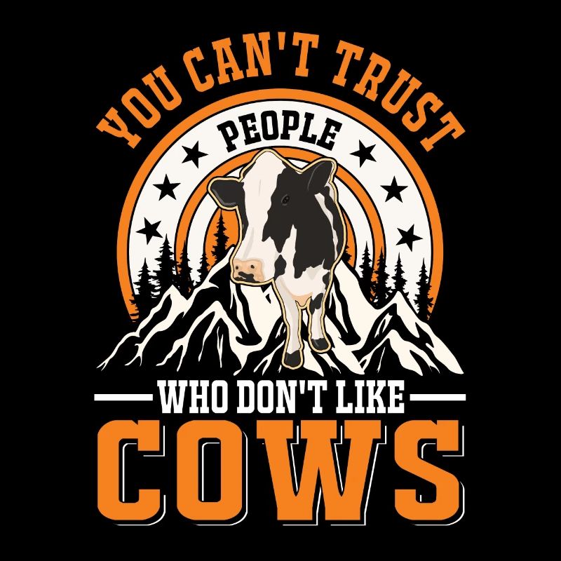 Cow Gift Farmer Cattle Breeder Cows