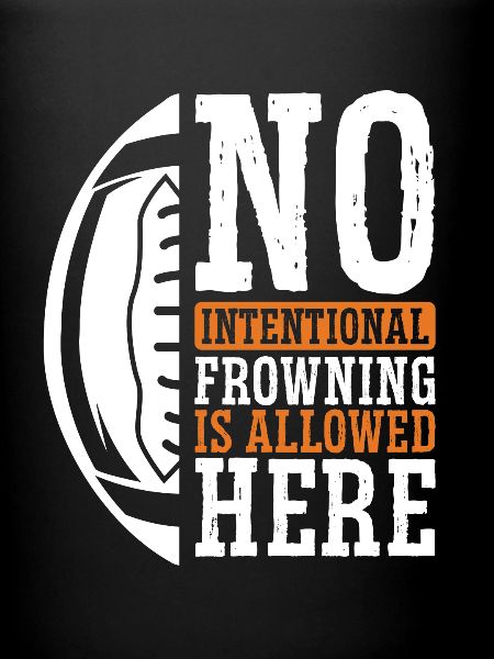 No intentional frowning
