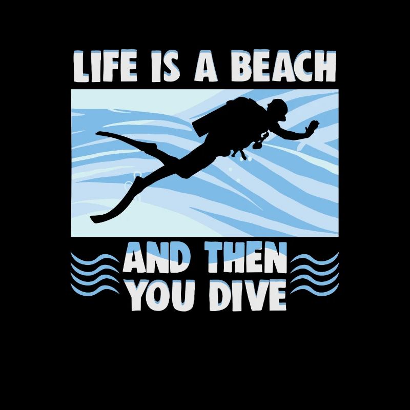 Scuba Diver Design Instructor Snorkeling