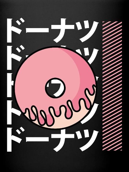 Beignet Kawaii doux